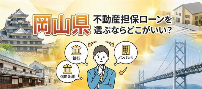 岡山県で不動産担保ローンを利用するなら何処がおすすめ？